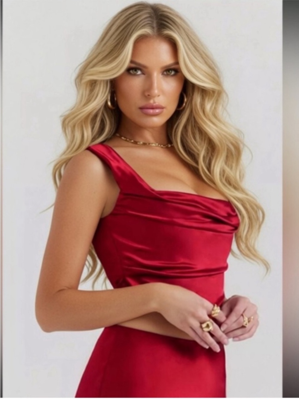 House of CB ‘Una’ Ruby Lace Up Corset $135/ Small NWOT